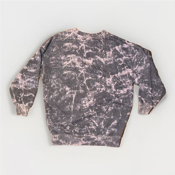 Disney Lilo & Stitch Sweatshirt Size XS - Blue Stitch Tie Dye Sweatshirt - Picture 6 of 8